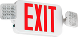 led combination exit sign with lights bulk discount 