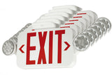 LED Exit Signs Combination with Light  Case Price of six 
