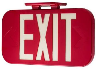 Electrical Symbols For Exit Lights Non Electric Exit Sign. Led Hybrid