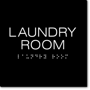 LAUNDRY ROOM Sign