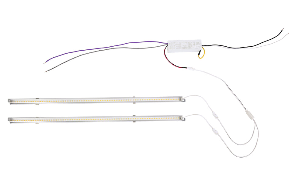 Kit Rétrofit LED MagMann 2x4 40W 4000K – Luminaire Magnétique Pour Plafond