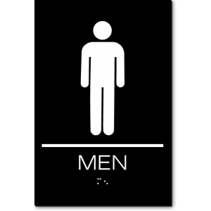 MEN Restroom Sign