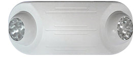 MR 16 LED Emergency Light White Housing Battery Back Up 