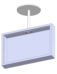 Pendant Mount Kit for Exit Signs and emergency lights 