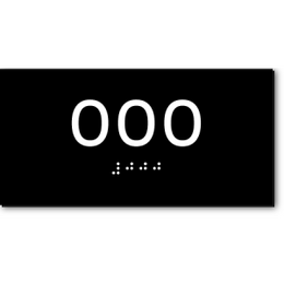 ROOM NUMBER ADA Sign