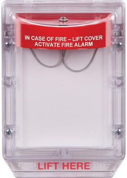 STI 1100 Fire Pull Station Cover with Horn