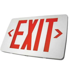 Thin Red Exit Sign