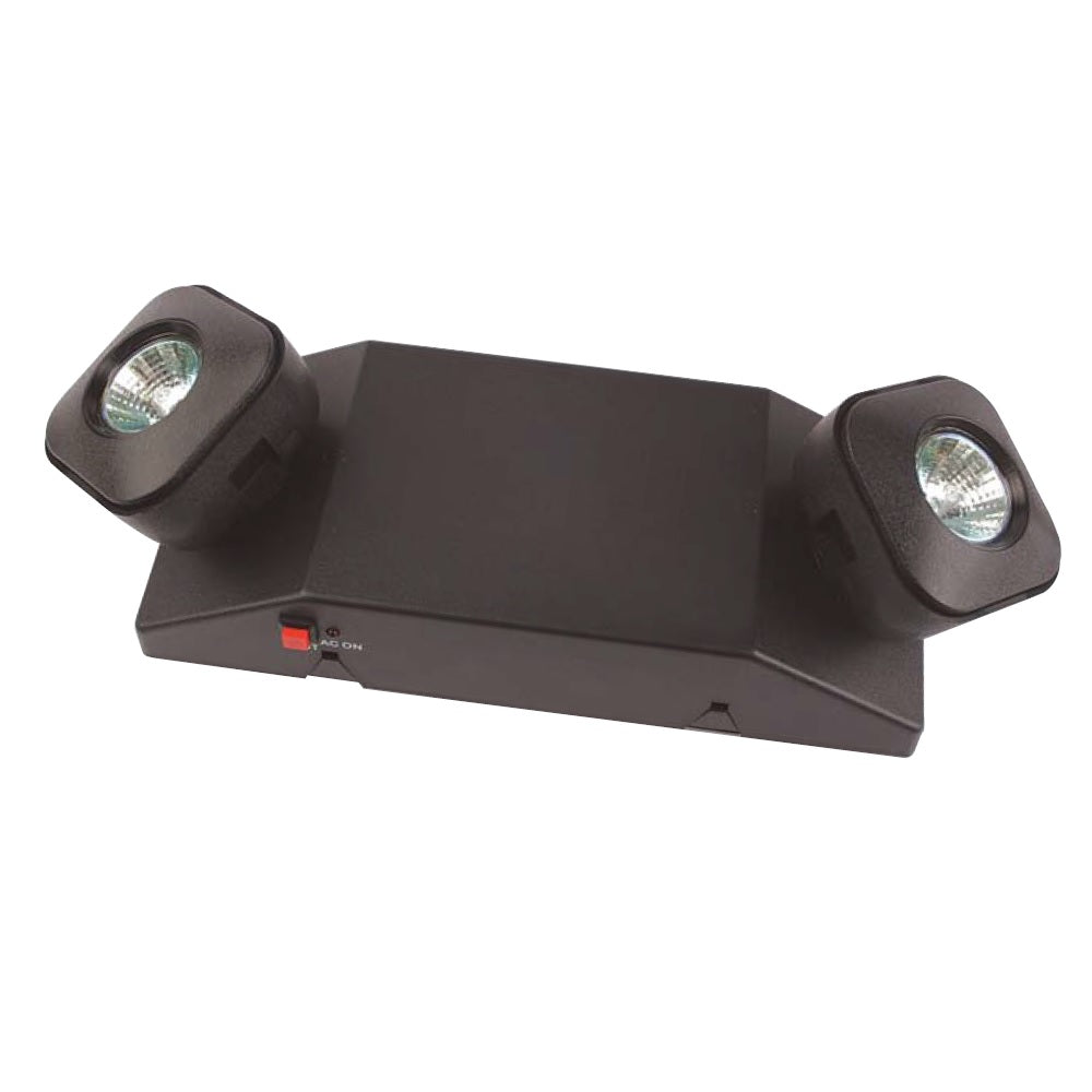 Black Emergency Light Fixture 