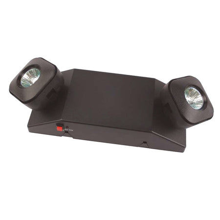 Black Emergency Light Fixture 