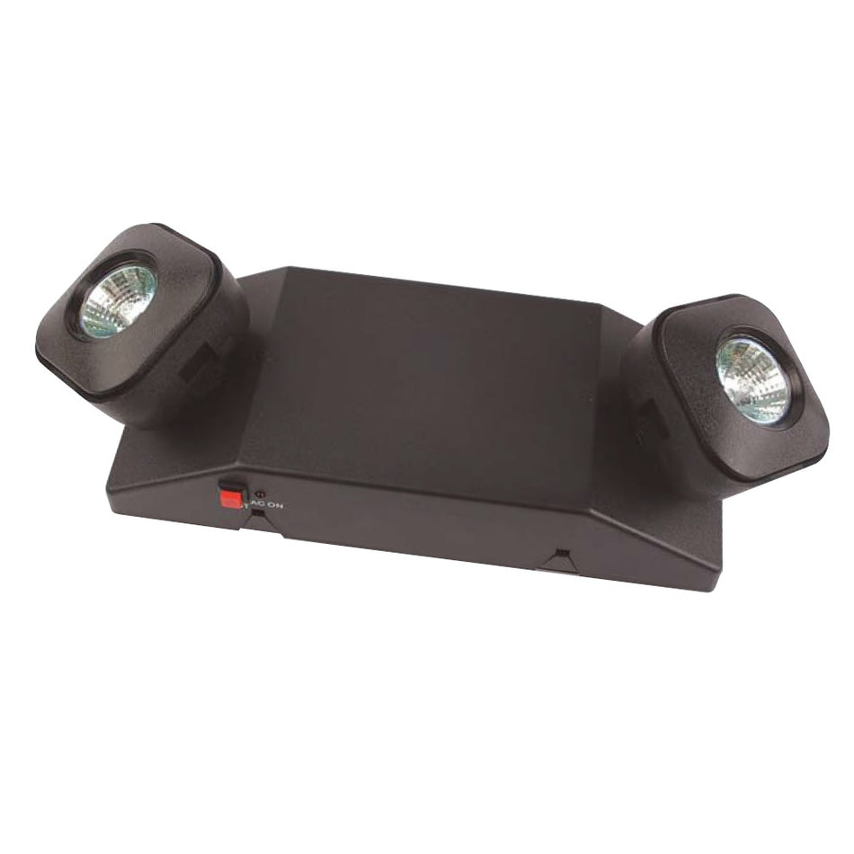 Black Emergency Light Fixture 
