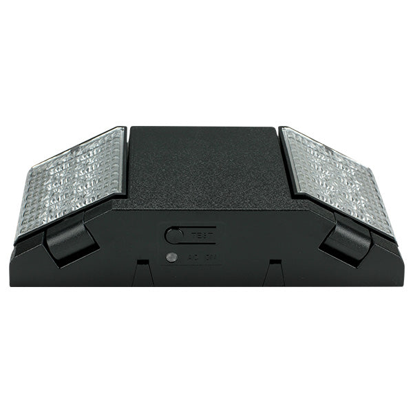 black emergency exit light with battery 