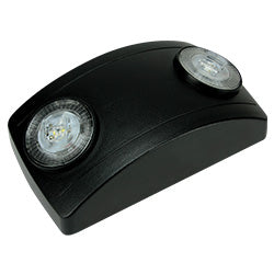black high lumen emergency light 90 minute battery 