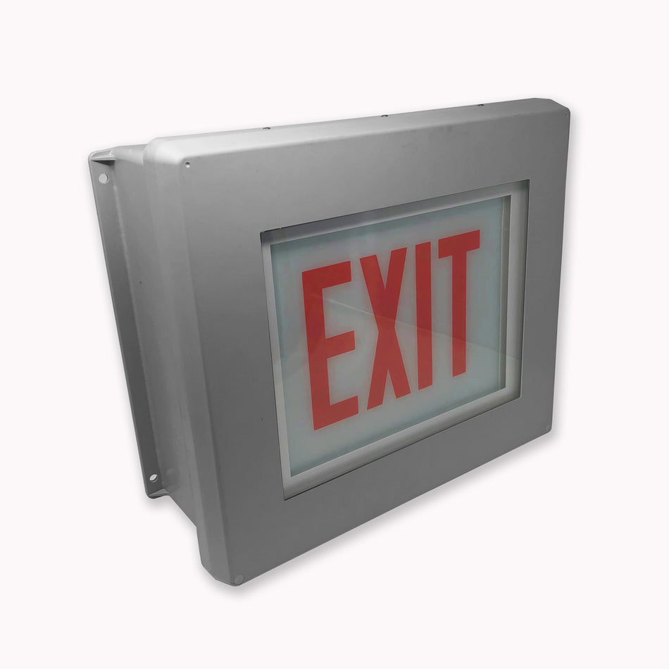 Nema 4x Chicago Exit Sign - outdoor 