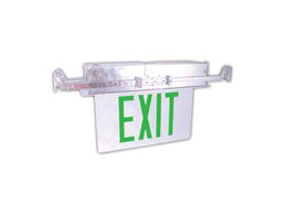 Dual Circuit Edge Lit Exit Sign 