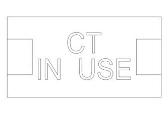 CT In Use - Red LED - Battery - Universal Mount