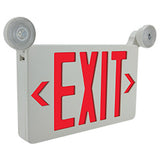 Exit Sign with Fully Adjustable Emergency Lights UL and CUL Listed 