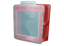 Pull To  Open Fire Alarm Cover - Reduces Vandalism