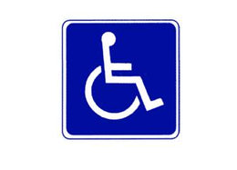 Handicap Decal