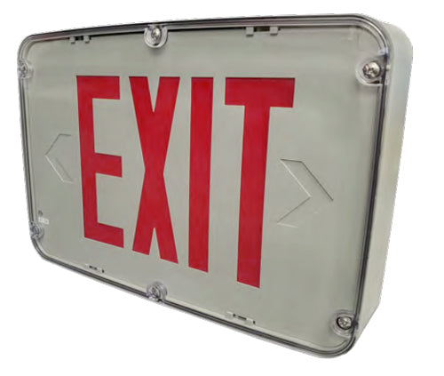 hazardous environment exit sign 