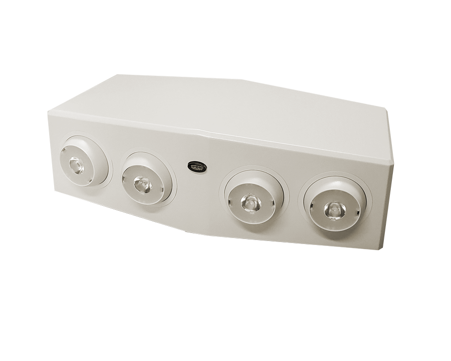 High output emergency lighting Fixture