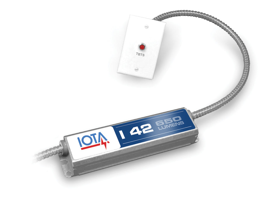 Iota I-42-EM-A Emergency Lighting Battery Pack Ballast Dual Flex A - TBTS Series