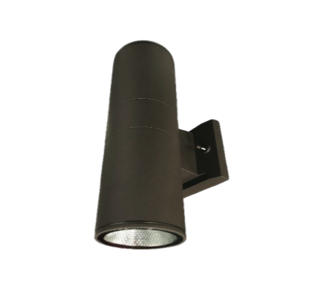 UP/Down LED Cylinder Light -Dark Bronze