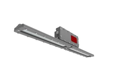 Hazardous Location Linear Light 4 Foot 80W 120-277V Wide Distribution 110 Degree Clear Lens 5000K Pendant Mount Class I Division 1 (HL-LI4880UP-D1) Maxlite 103014