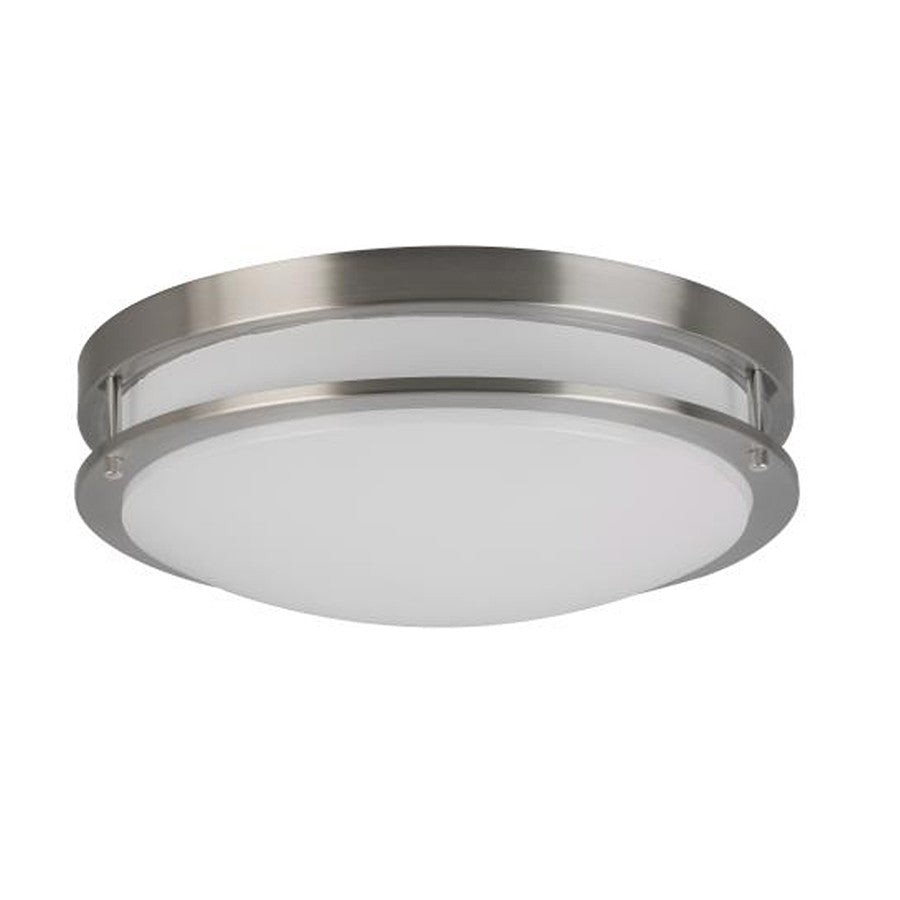 Ceiling Fixture LED 16 Inch Brushed Nickel 24W 90 CRI 2700K/3000K/3500 ...