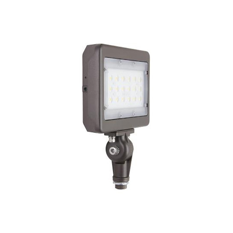 Maxlite Slim Flood 29W 120-277V Wide 5000K Bronze Knuckle 1/2 Inch Threaded Nipple Mount (MSF29UW-50BKT) Maxlite 104190