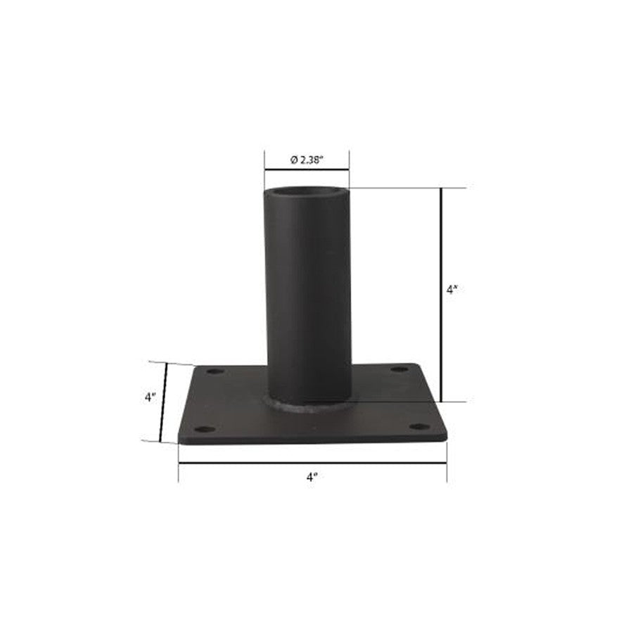 Wall Mount Bracket I Shape 2-3/8 Inch Bronze (WMB1HB) Maxlite 104210