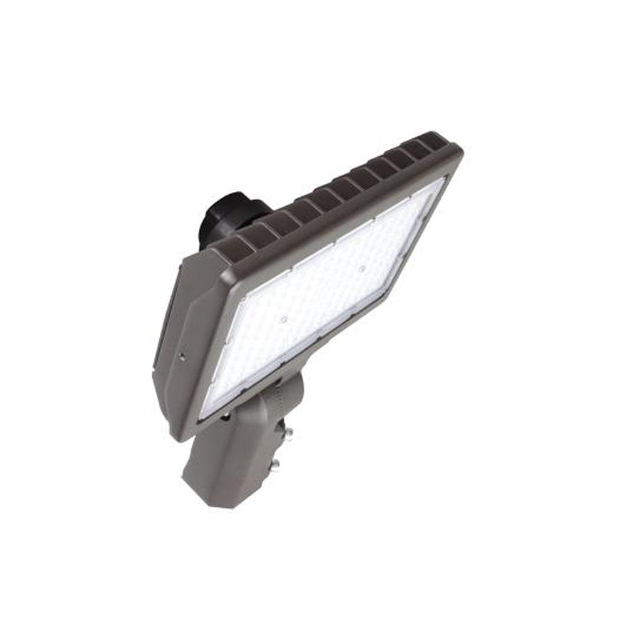 Maxlite Slim Flood 90 Degree 120-277V Wide CCT Selectable Bronze Knuckle 1/2 Inch Threaded Nipple Mount NEMA 3-Pin Receptacle (MSF90UW-CSBKTRPC) Maxlite 104240