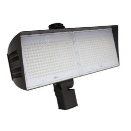 Floodmax 310W 120-277V Wide 5000K Bronze Slipfitter Knuckle Mount Daylight/Motion Sensor 10Kv Surge Suppressor (FMX310UW-50BSKMS) Maxlite 104648