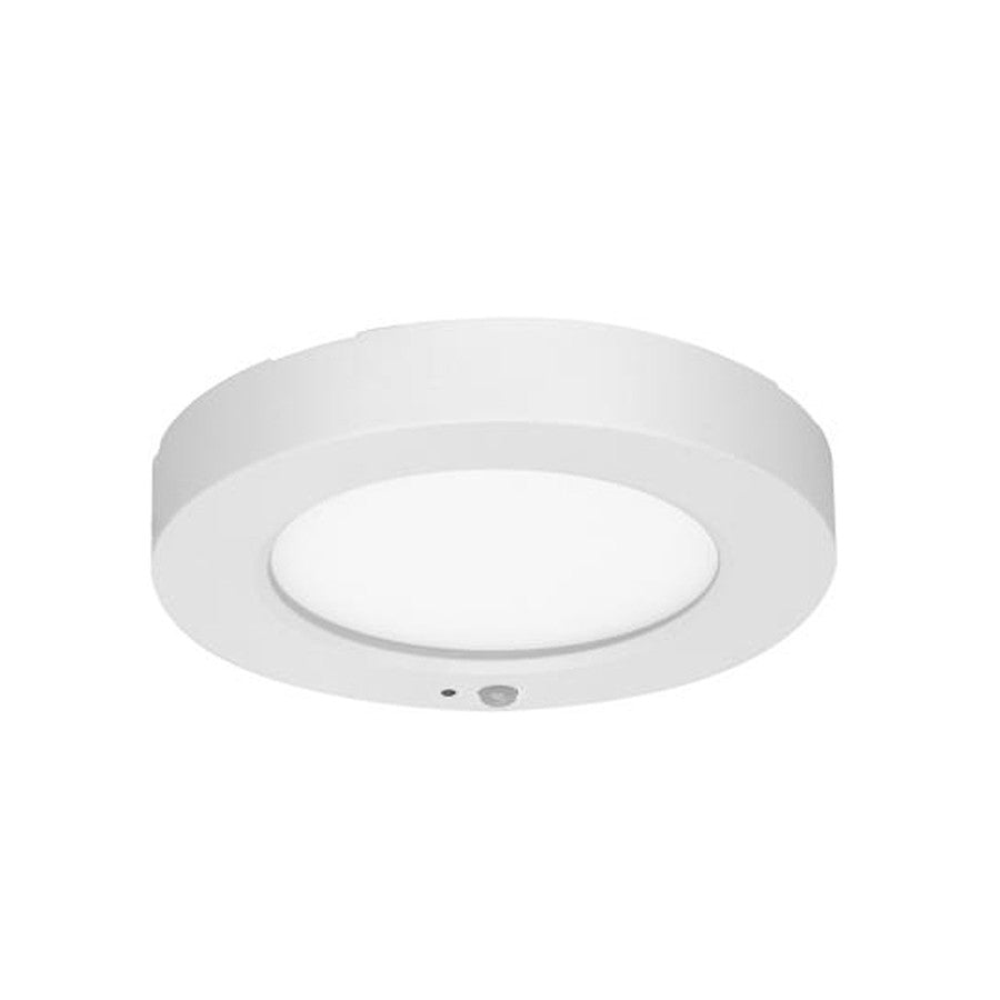 Flush Mount LED Integrated 5 Inch Slim White 120V Triac Dimming 12W 90 CRI 2700K/3000K/4000K/5000K Bi-Level Motion Sensor (ML2LA05SWH129CSMSV) Maxlite 104908