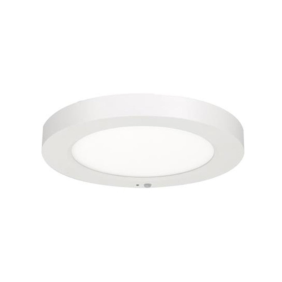 Flush Mount LED Integrated 7 Inch Slim White 120V Triac Dimming 13W 90 CRI 2700K/3000K/4000K/5000K Bi-Level Motion Sensor (ML2LA07SWH139CSMSV) Maxlite 104909