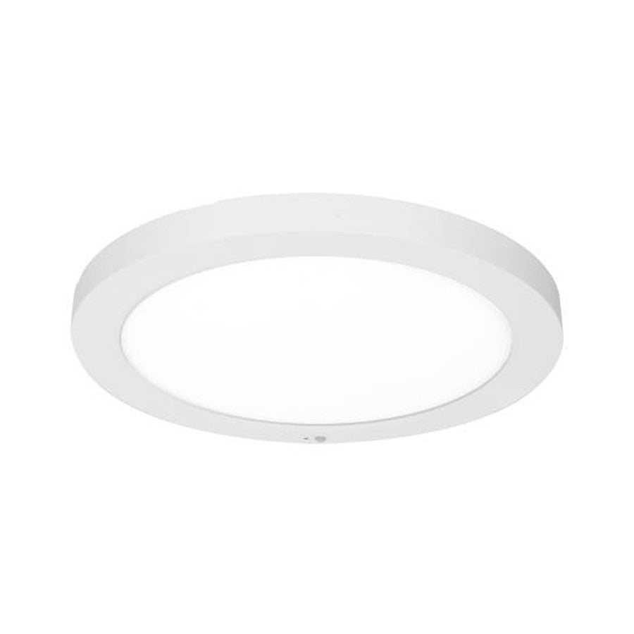 Flush Mount LED Integrated 12 Inch Slim White 120V Triac Dimming 18W 90 CRI 2700K/3000K/4000K/5000K Bi-Level Motion Sensor (ML2LA12SWH189CSMSV) Maxlite 104910