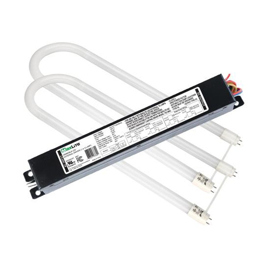11.5W T8 2 Foot LED UL-C 4000K 2 Lamps External Driver U-Bend (U11.5T8EX240DR2L11.5) Maxlite 105059