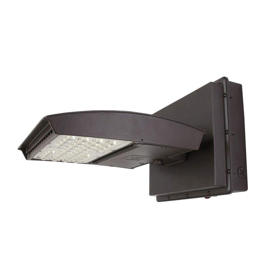 M Series 75W 120-277V Type 4 Narrow CCT Selectable 3000K/4000K/5000K Bronze Wall C-Max Compatible -20 Degree Celsius Battery (M75U4N-CSBWCRE2) Maxlite 106823