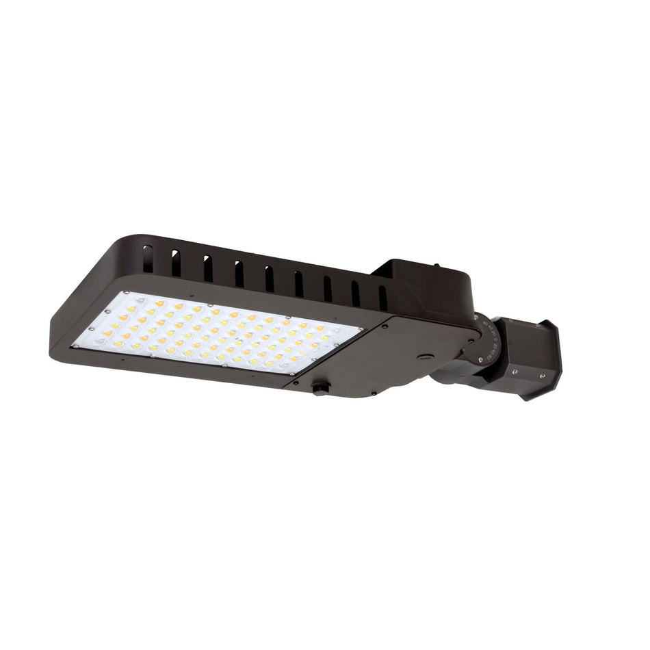 Slim Area Light 100W 120-277V Type 5 CCT Selectable 3000K/4000K/5000K Bronze Slip Fitter Controls Ready (AR100UT5-CSBKCR) Maxlite 107882