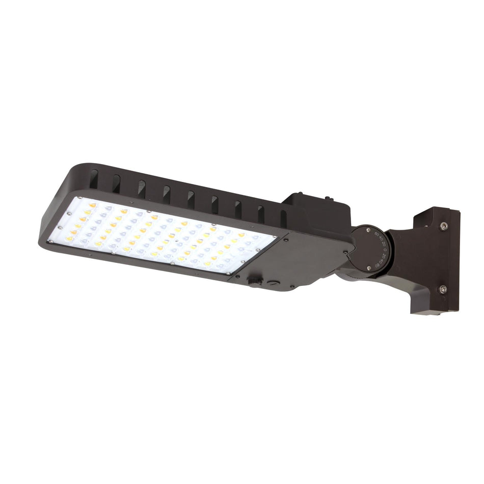 Slim Area Light 75W 120-277V Type 5 CCT Selectable 3000K/4000K/5000K Bronze Flexible Arm Controls Ready (AR75UT5-CSBFCR) Maxlite 107913