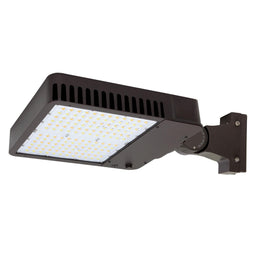 Slim Area Light 200W 120-277V Type 4 CCT Selectable 3000K/4000K/5000K Bronze Flexible Arm Controls Ready (AR200UT4-CSBFCR) Maxlite 108103