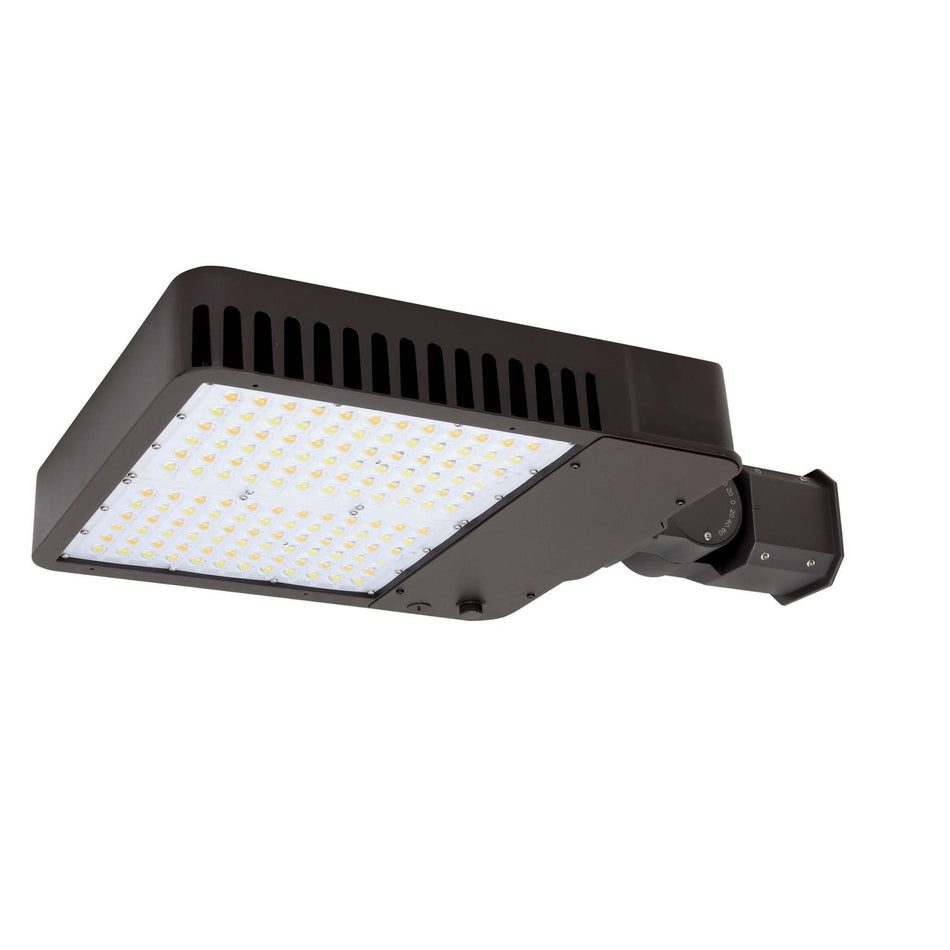 Slim Area Light 200W 120-277V Type 5 CCT Selectable 3000K/4000K/5000K Bronze Slip Fitter Controls Ready (AR200UT5-CSBKCR) Maxlite 108121