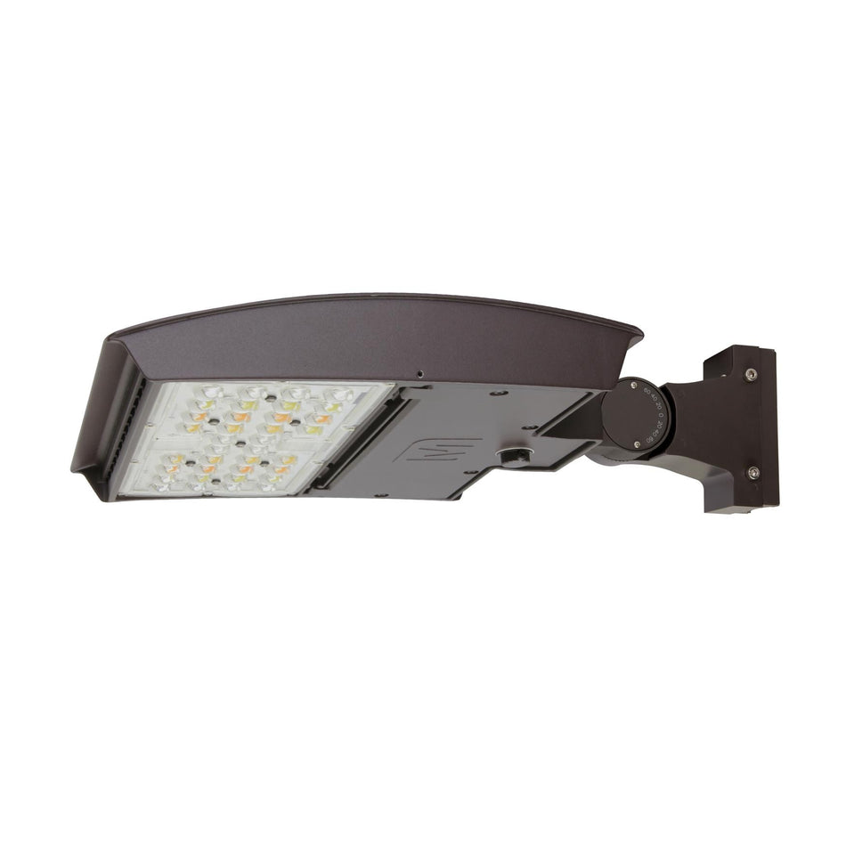 M Series 75W 277-480V Type 5 Square/Flood Soft Wide Square CCT Selectable 3000K/4000K/5000K Bronze Flexible Arm C-Max Compatible (M75H5S-CSBFCR) Maxlite 108495