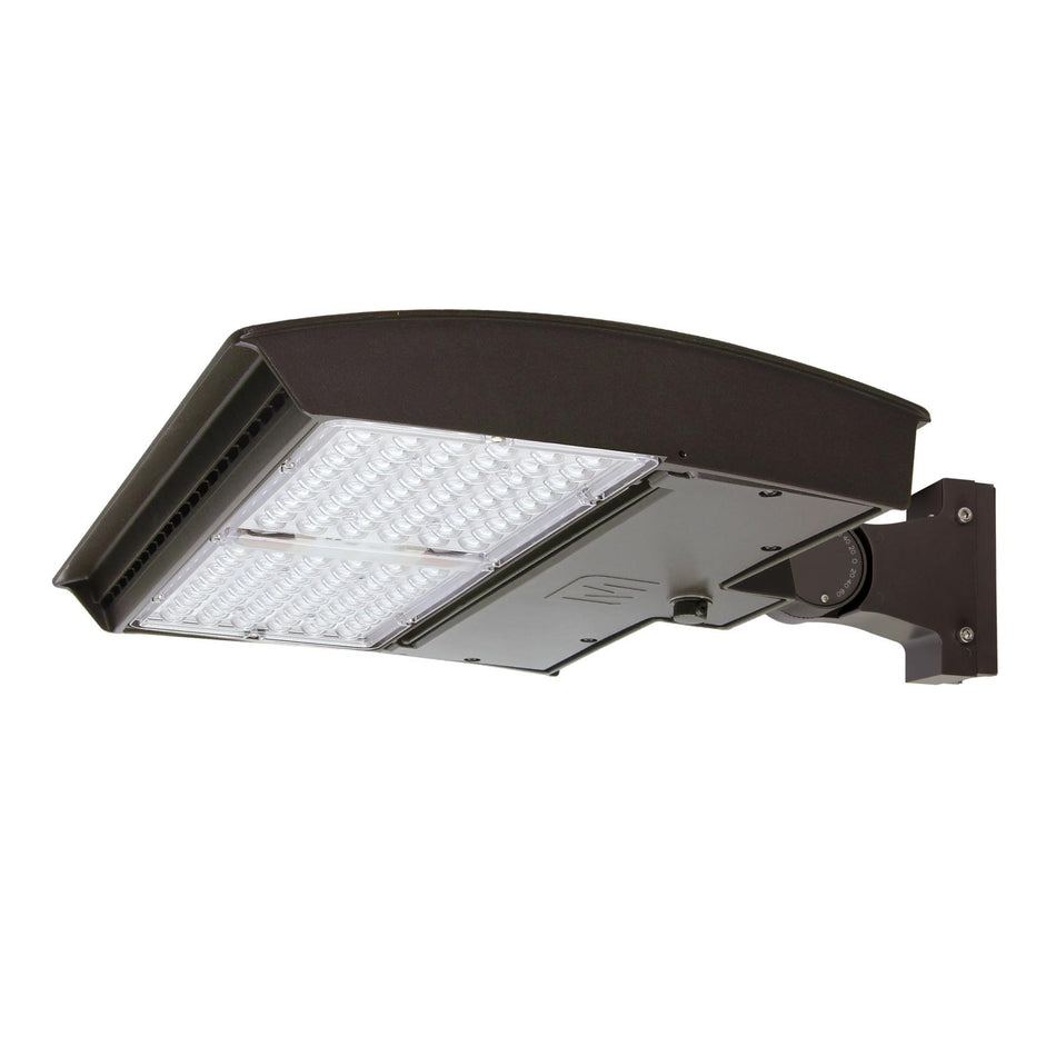 M Series 150W 120-277V Type 5 Square/Flood Soft Wide Square CCT Selectable 3000K/4000K/5000K Bronze Flexible Arm C-Max Compatible (M150U5S-CSBFCR) Maxlite 108518