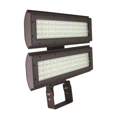 Mpulse Series High Output Flood-440W 70 CRI Rectangular Beam 4000K 347-480V Bronze Trunnion With 7-Pin Photocell Receptacle (MP-HO440HR-40BTSPR7) Maxlite 14101338