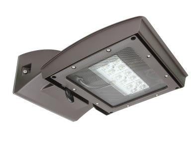 Mpulse Wall Mount 28W 120-277V Type III 5000K Bronze 120-277V Button Photocell (MP-SM28UT3-50BPC) Maxlite 100065