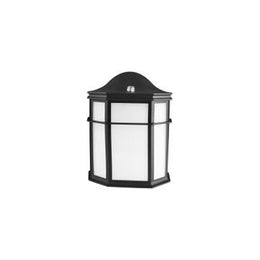 Outdoor Fixture 14W LED Small Lantern 2700K Black Finish 80 CRI Plastic Diffuser With Photocell (ML4LS14SOLBPC) Maxlite 101444