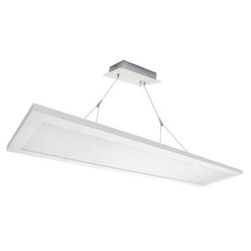 Pendant Panel 1X4 36W 3500K White Lens Indirect/Direct Light (MLFP14DI3635I) Maxlite 14098821