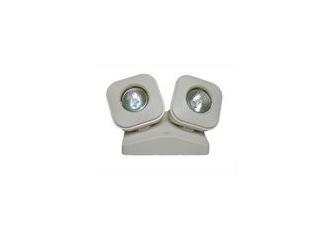 MR16 LED 3.3 Watt Remote Double Lamp Square Head - Multi Volt - Universal Mount