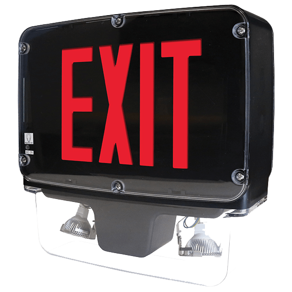 Nema 4x and NSF Exit and Emergency Light Combination