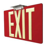 Wireless Red Exit Signs Non Electric UL924 